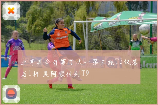 土耳其公开赛丁文一第三轮T3仅落后1杆 吴阿顺位列T9